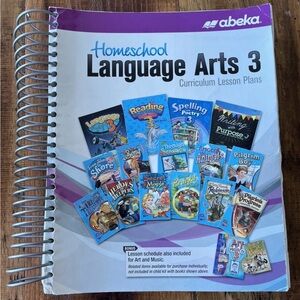 Abeka Language Arts 3 Curriculum Lesson Plans Homeschool Teacher